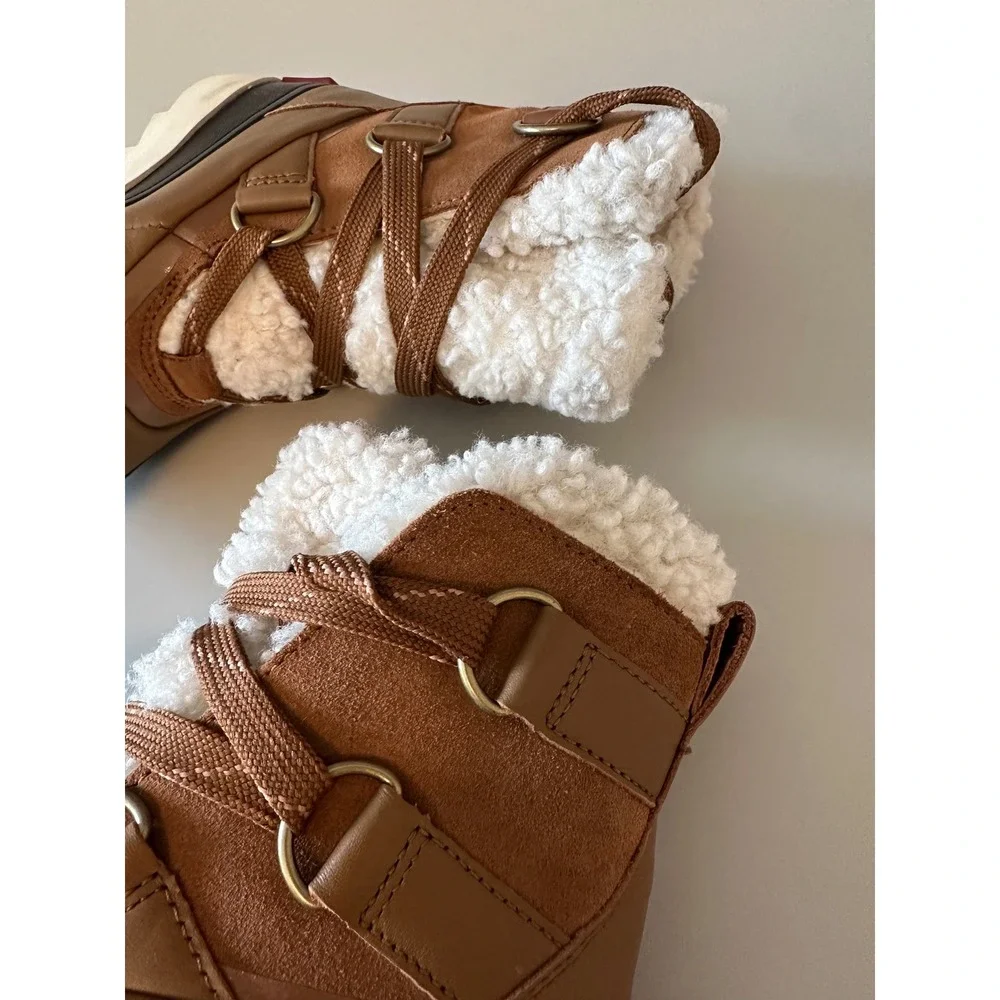 Sorel Kinetic Conquest Winter Waterproof Leather Boots | Size 6